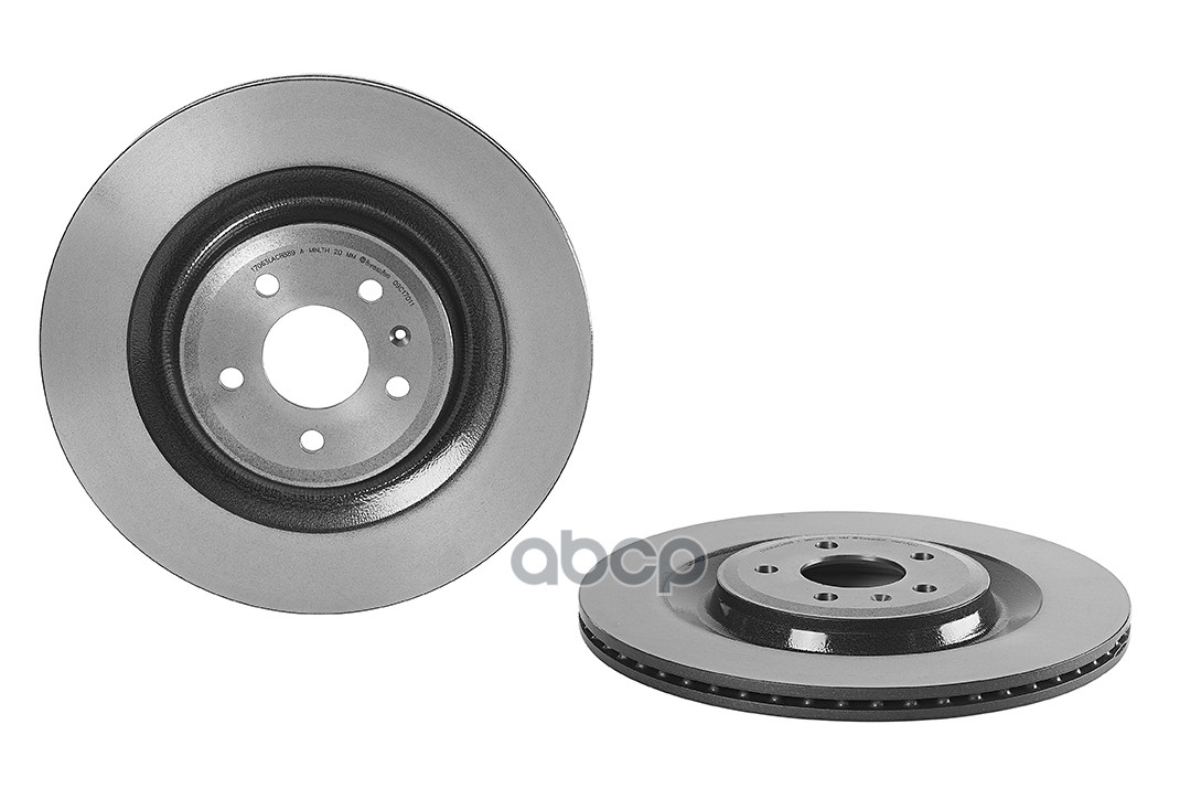 Диск Тормозной Uv Coated | Зад | Brembo арт. 09C17011