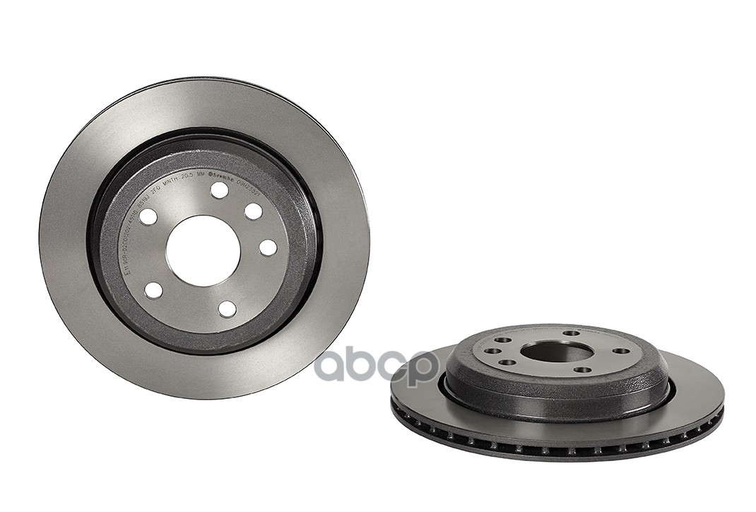 Диск Тормозной Задн. С Уф Покрытием Jeep Grand Cherokee Iv (Wk  Wk2) 06/10-> Brembo арт. 09.n235.21