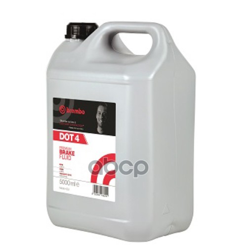 Жидкость Тормозная 5Л - Dot 4 Для Авто C Abs, Iso 4925 Class 4 Brembo арт. L04050