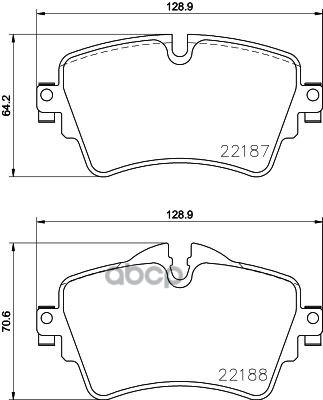 Колодки тормозные P06092 Brembo арт. P06092