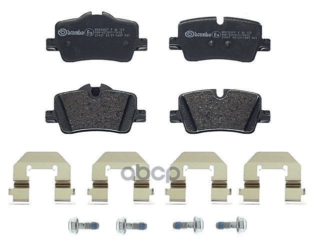 Колодки тормозные P06113 Brembo арт. P06113