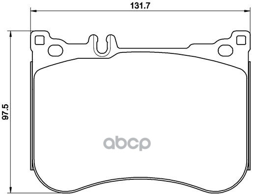 Колодки тормозные дисковые передн. MERCEDES-BENZ S-CLASS (W222  V222  X222) 05/13-> / MERCEDES-BENZ Brembo арт. p50114