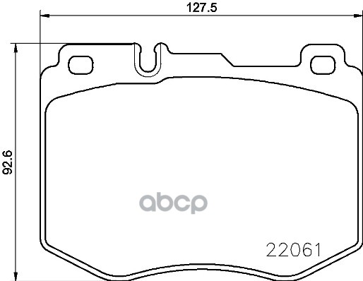 Колодки тормозные дисковые передн. MERCEDES-BENZ (BBDC) C-CLASS (W205) 08/14-> / MERCEDES-BENZ (BBDC Brembo арт. p50120