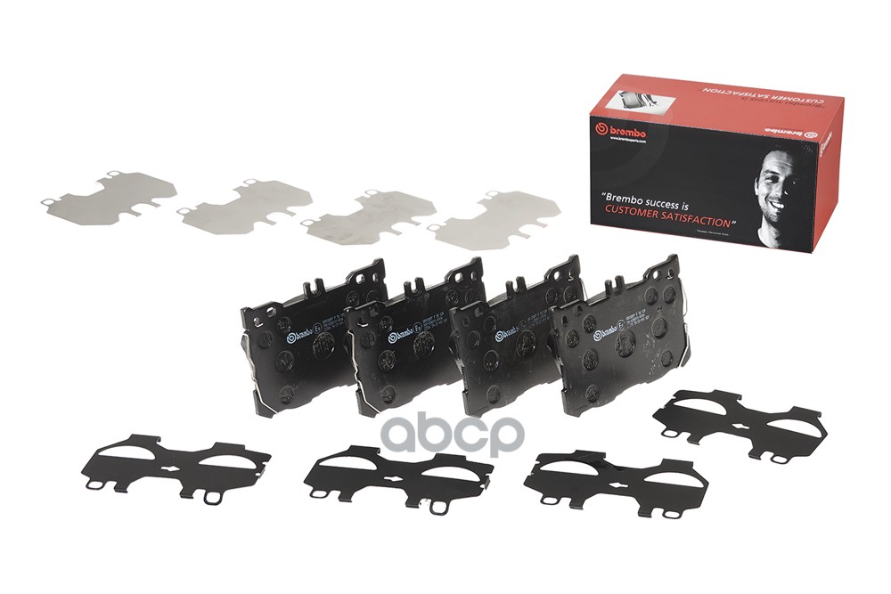 Колодки тормозные дисковые P50139 Brembo арт. P50139