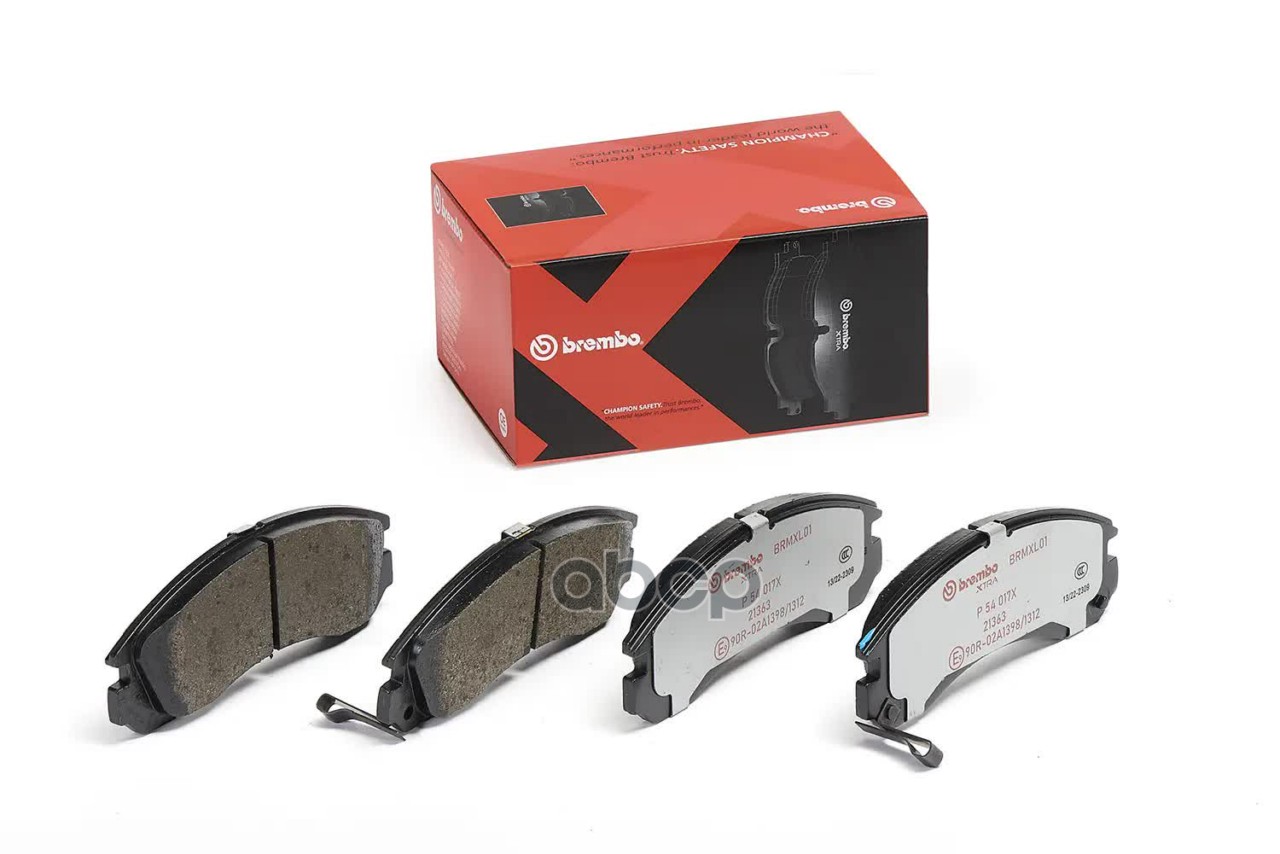 Колодки тормозные дисковые передн. серии Brembo Xtra CITROEN C-CROSSER (VU_  VV_) 02/07-> / CITROEN Brembo арт. p54017x