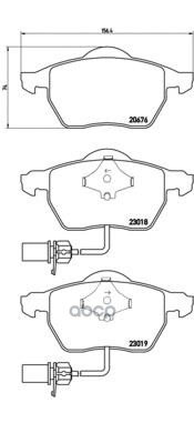 Колодки тормозные P85085 Brembo арт. P85085