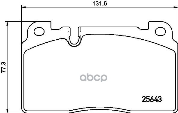 Колодки тормозные дисковые передн. AUDI Q5 (8R) 11/08-> Brembo арт. p85133