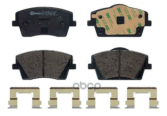 Колодки тормозные дисковые P86031 Brembo арт. P86031