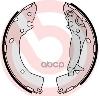 Колодки тормозные барабанные задн. HYUNDAI GETZ (TB) 08/02-12/10 Brembo арт. s30519