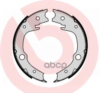 Колодки тормозные барабанные 170мм Brembo арт. S83551