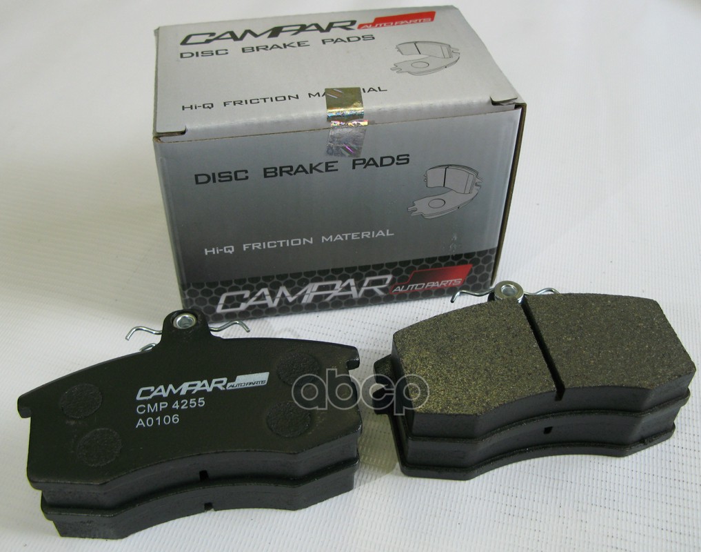 Колодки тормозные дисковые перед CAMPAR AUTOPARTS арт. CMP4255