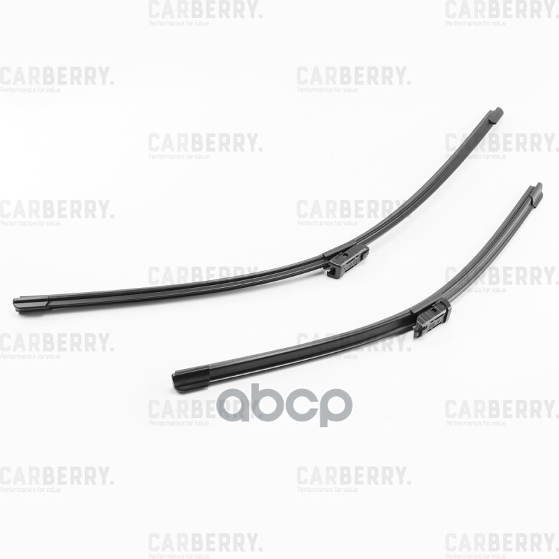 Щетки стеклоочистителя бескаркасные 650/500мм CARBERRY арт. 27CA109