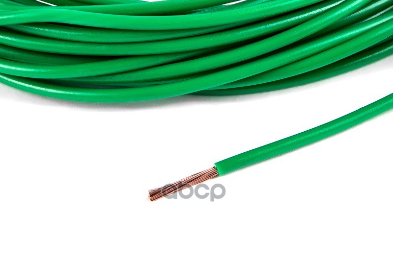 Провод ПВАМ 1,0 кв.мм цвет зеленый, длина 5м. CARGEN арт. AX3525