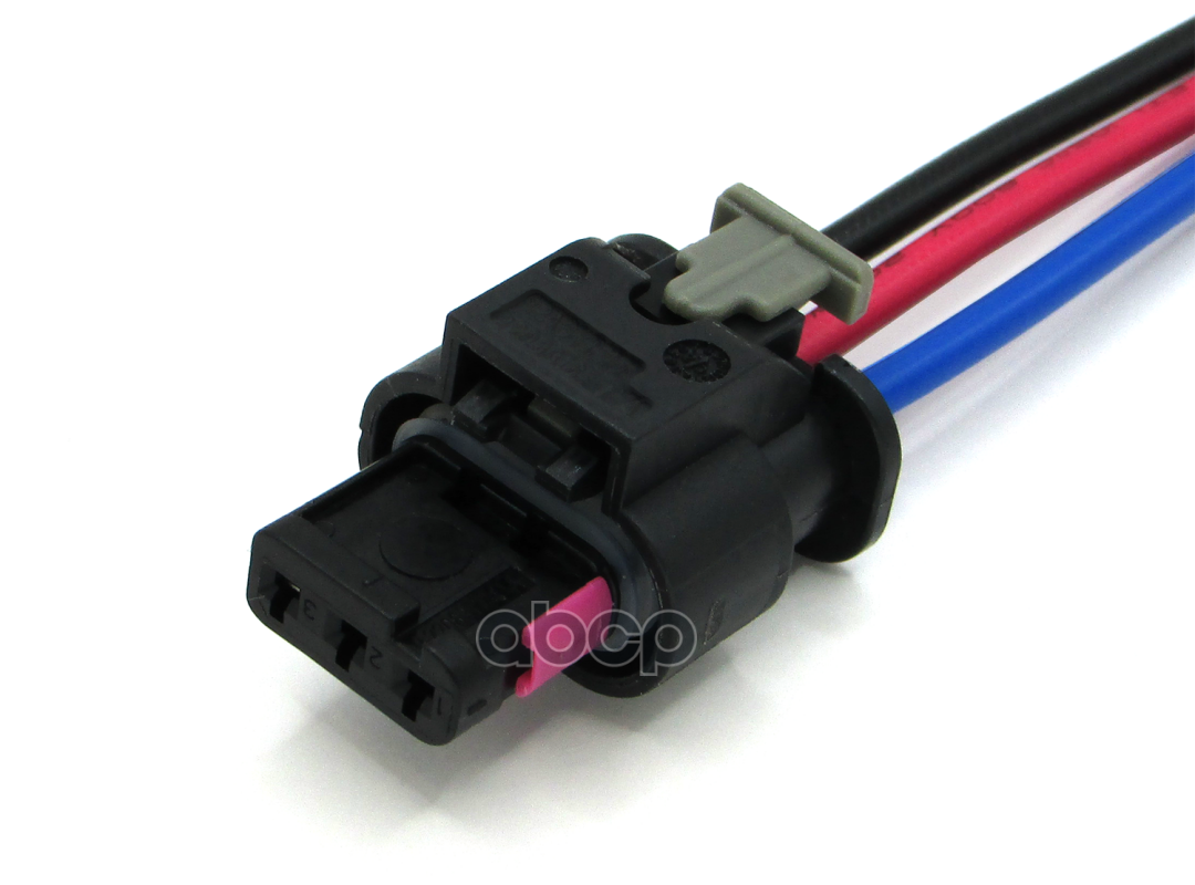 Разъем 4F0973703 (3pin) 3 контакта к датчику парковки для Audi, Seat, Skoda, Volkswagen; к датчику п CARGEN арт. AX8243