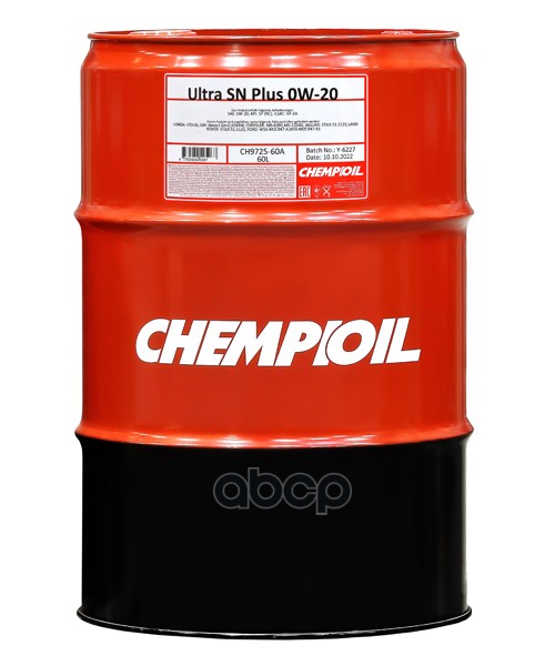 CHEMPIOIL 0W-20 Ultra Sn Plus Sp (Rc) 60Л (Синт. Мотор. Масло)