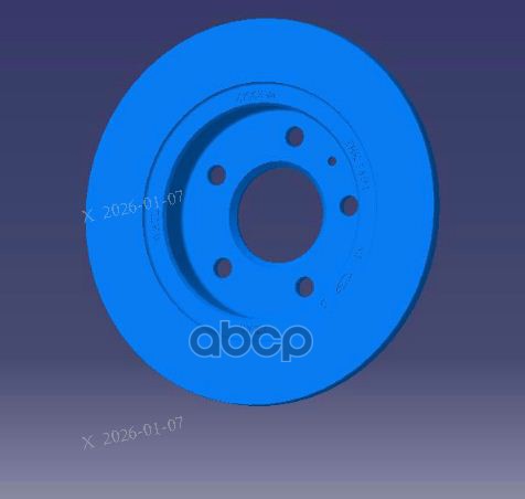 Диск тормозной задний CHERY арт. J693502075