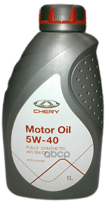 CHERY Масло Моторное Синтетическое 5W40 Sn/Cf, A3/B4 1Л