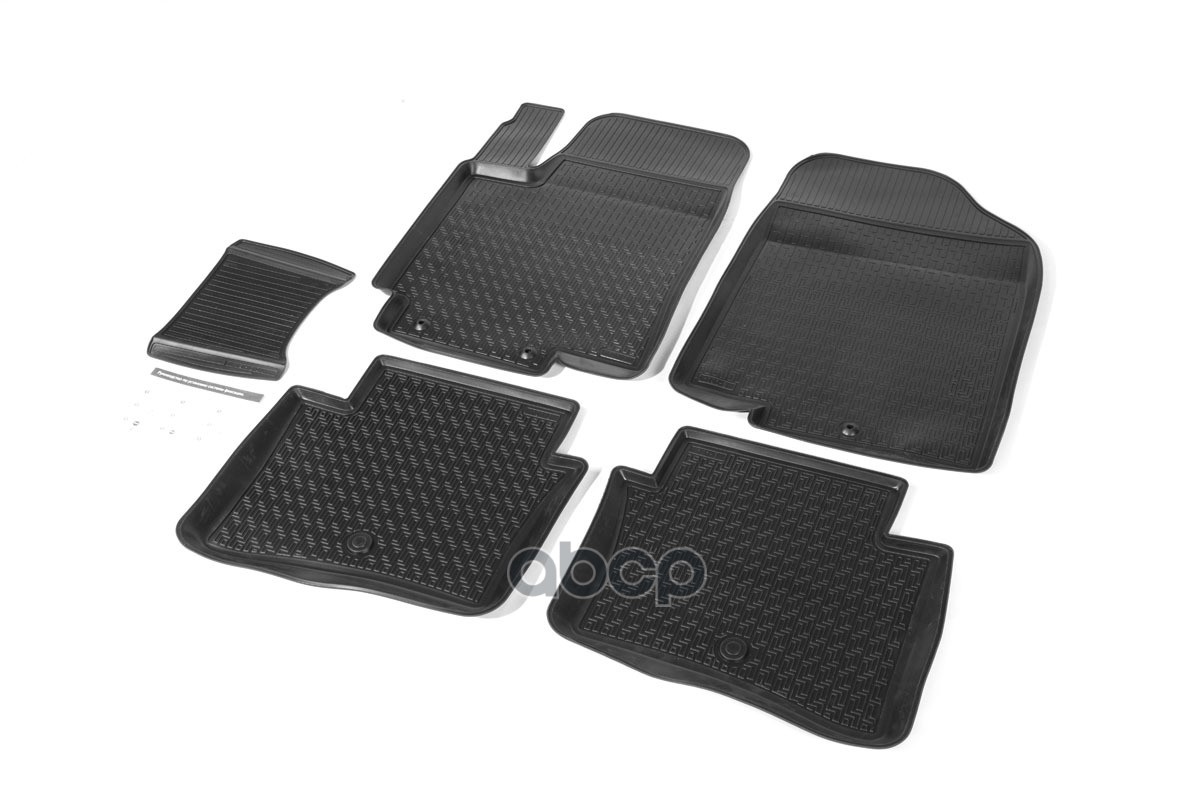 Коврики Салона Полиуретан Черный Kia Rio Седан, Хэтчбек Iii Ub 2011-2017 Полиуретан Comfort 25.02.502.Pl-B COMFORT арт. 25.02...