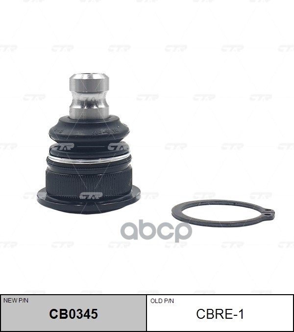 Опора шаровая RENAULT Logan 2004 ~ 2013 / Clio 2005 ~ / Captur 2013 ~ / Megane 2002 ~ 2012 / Modus 2004 перед прав.лев. (стар...