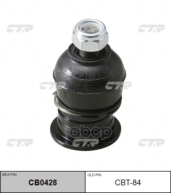 Шаровая опора верхняя переднего рычага TOYOTA CHASER/CRESTA/CROWN/MAJESTA/MARK2 92-01 CTR арт. CB0428