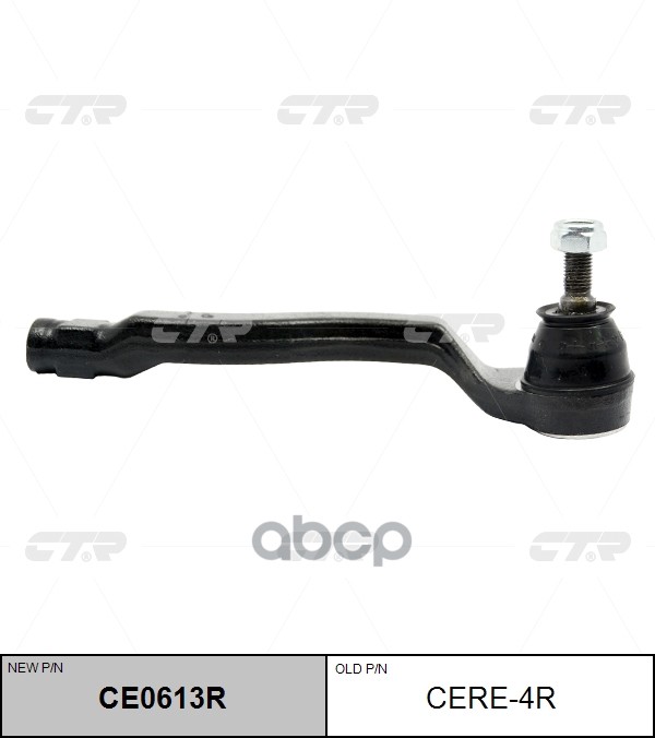 Наконечник Рулевой Тяги Правый Ce0613r CTR арт. cere-4r