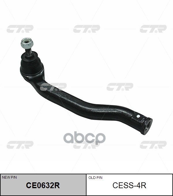 Наконечник Рулевой Тяги Renault Fluence 2010 - / Grand Scenic 2009 - / Megane 2008 - / Scenic 2008 - CTR арт. cess-4r