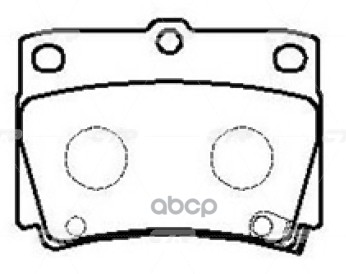 Колодки Тормозные Дисковые (Нов Арт Gk0602) Ckm-34 CTR арт. CKM-34