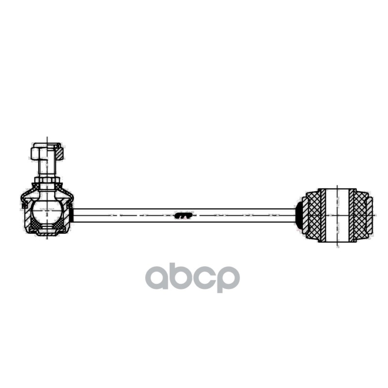Стойка стабилизатора VOLKSWAGEN Bora 1998 - 2005 / Golf 1998 - 2006 / Jetta 1998 - 2006 / Caddy 1998 CTR арт. cl1026