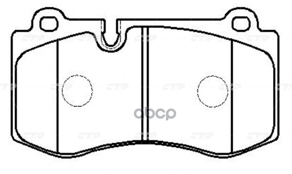 / Ckbz-49 Gk0076 Колодки Тормозные Дисковые | Перед | CTR арт. GK0076