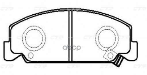 Колодки Тормозные Дисковые CTR арт. GK0356