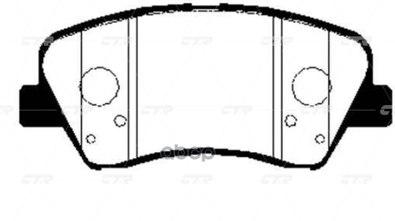 Колодки тормозные HYUNDAI Elantra 2012 ~ / i30 2011 ~ / Veloster 2011 ~ KIA Ceed 2012 ~ / PRO C перед прав.лев. (старый арт. ...