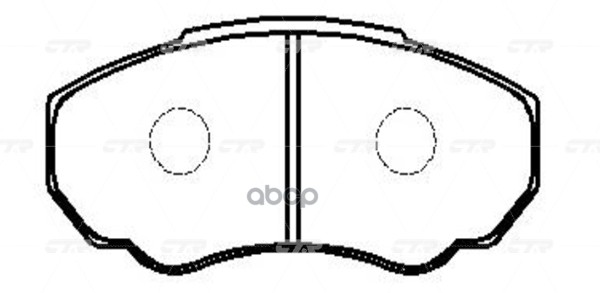 Колодки передние CITROEN Jumper 02-> FIAT Ducato 02-> PEUGEOT Boxer CTR GK0892 CTR арт. GK0892