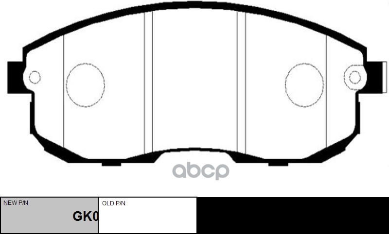 Колодки передние NISSAN Teana II 08->/Tiida/Juke/Cube 10-> CTR GK0979 CTR арт. GK0979