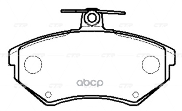 Колодки Тормозные Дисковые CTR арт. GK1250