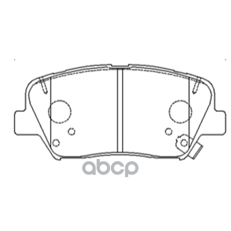 Колодки тормозные HYUNDAI Accent 2020 ~ / Avante/Elantra 2011 ~ 2017 / Azera 2011 ~ 2015 / Genesis 2014 ~ / перед прав.лев. G...