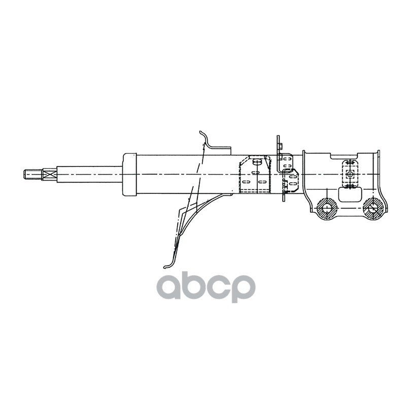 Амортизатор подвески KIA Spectra 2004 ~ / Cerato 2004 ~ 2008  / Forte 2004 ~ 2009 CTR арт. GY1198G