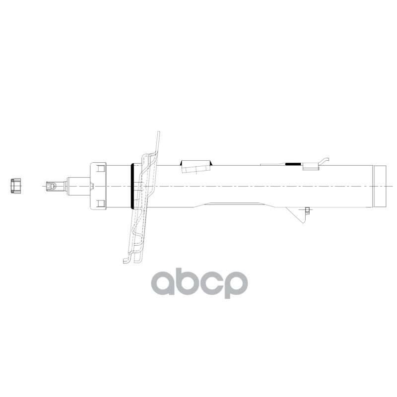 Стойка передняя Ford Kuga 13-19 CTR арт. GY1844G