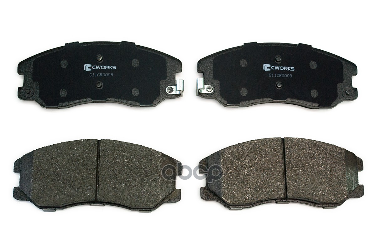 Тормозные колодки передние Low Metallic C11CR0009 CWORKS арт. C11CR0009