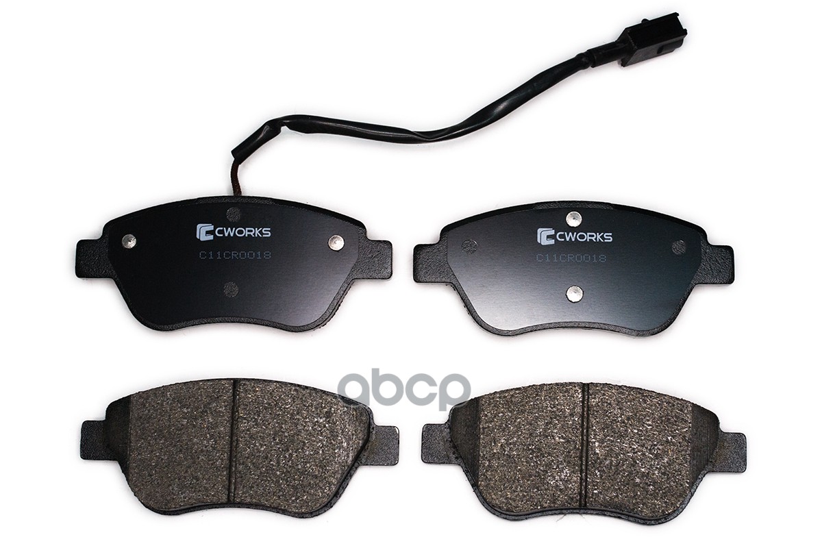 Тормозные колодки передние Low Metallic C11CR0018 CWORKS арт. C11CR0018