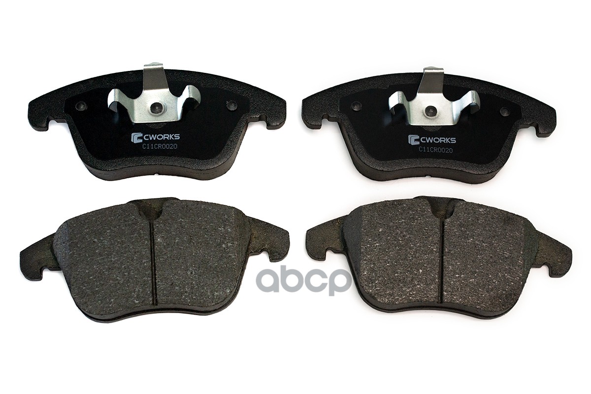 Колодки тормозные дисковые передние  Low Metallic CWORKS арт. c11cr0020