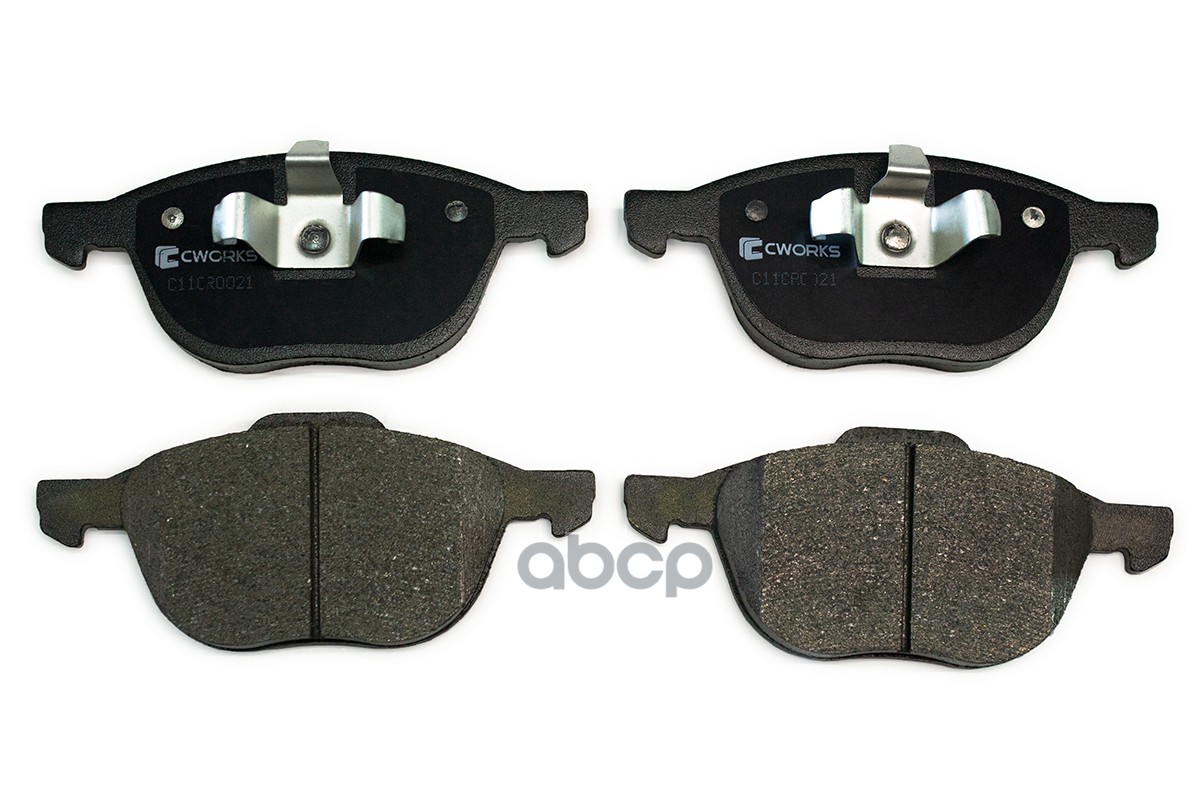 Тормозные колодки передние Low Metallic C11CR0021 CWORKS арт. C11CR0021