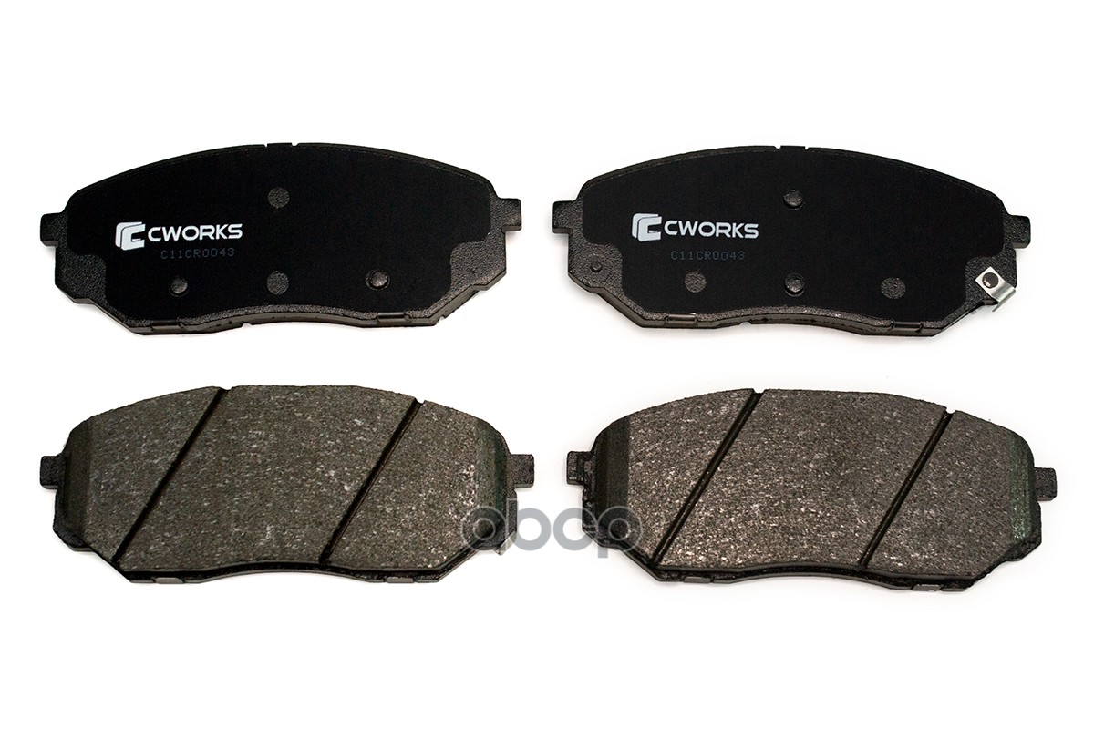 Колодки тормозные дисковые передние  Low Metallic  SORENTO PRIME (2015>) CWORKS арт. c11cr0043