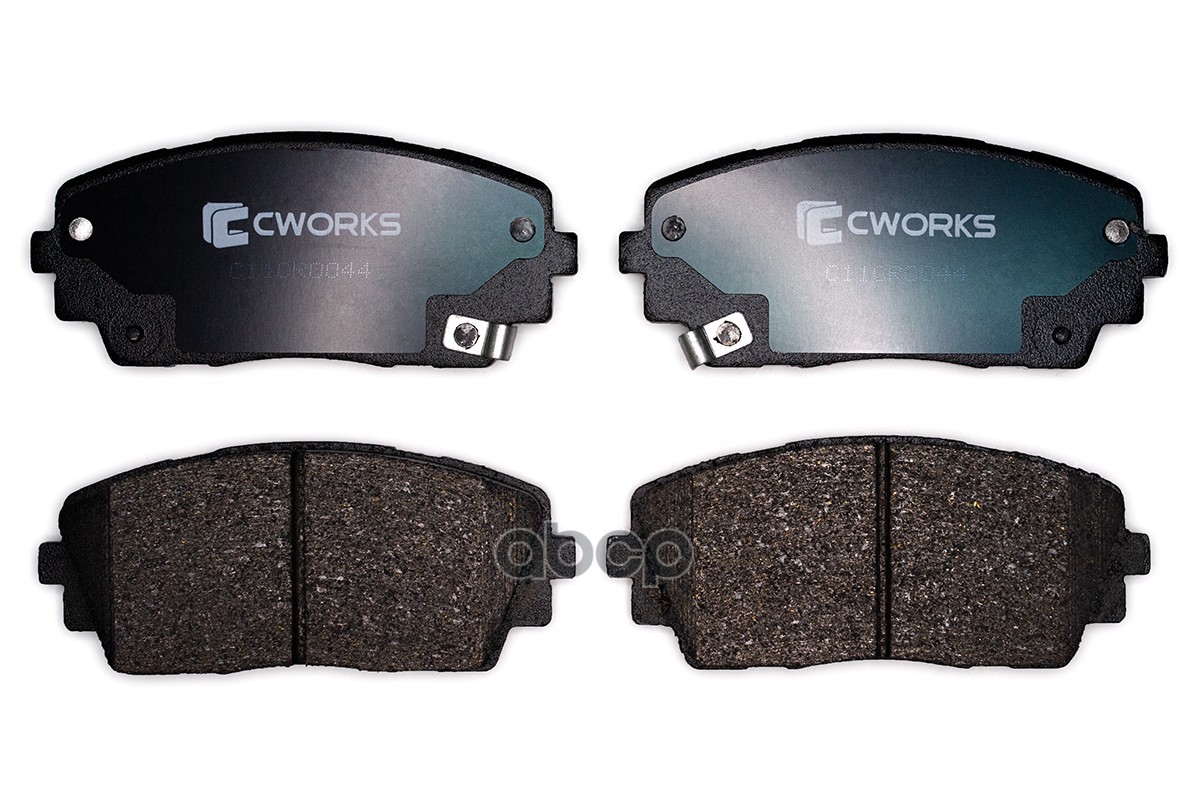 Тормозные колодки передние (Low Metallic) CWORKS C11CR0044 CWORKS арт. C11CR0044