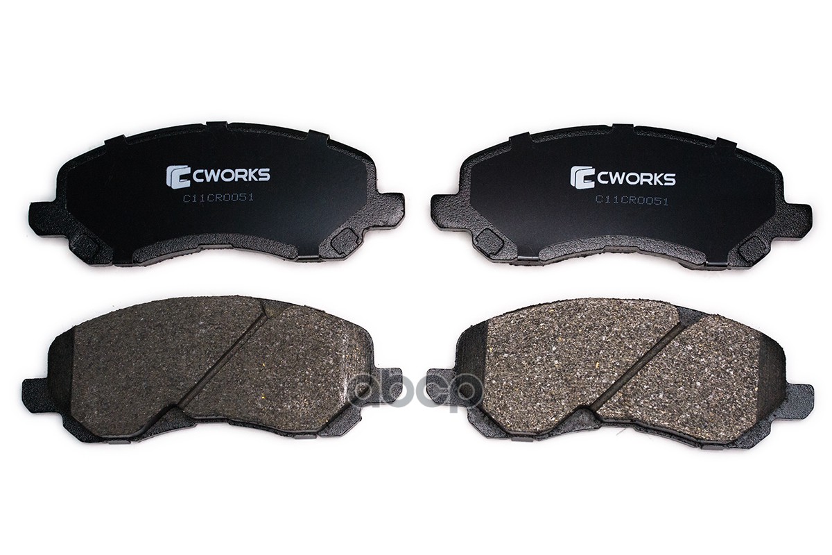 Колодки тормозные передние MITSUBISHI CWORKS арт. c11cr0051