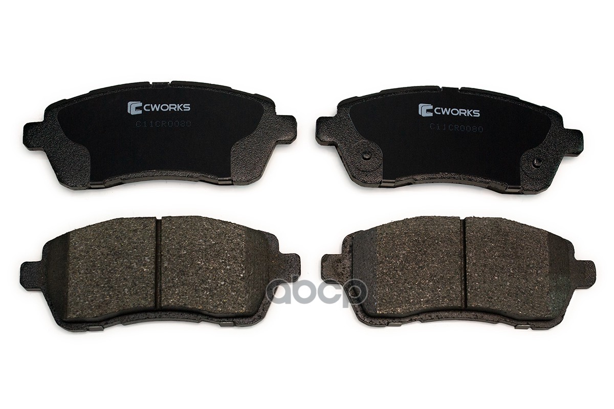 Тормозные колодки передние Low Metallic C11CR0080 CWORKS арт. C11CR0080