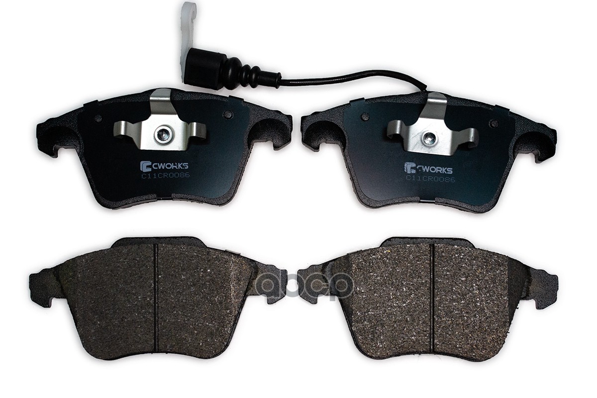 Колодки Тормозные Передние, Low Metallic, Vag CWORKS арт. C11CR0086