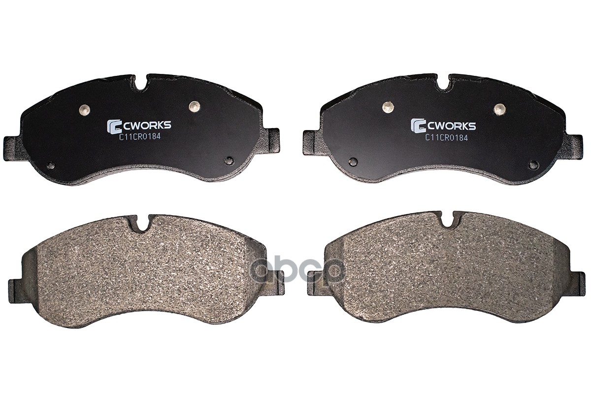 Колодки передние CWORKS C11CR0184 CWORKS арт. C11CR0184