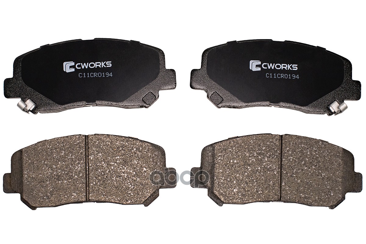 Тормозные колодки передние Low Metallic C11CR0194 CWORKS арт. C11CR0194