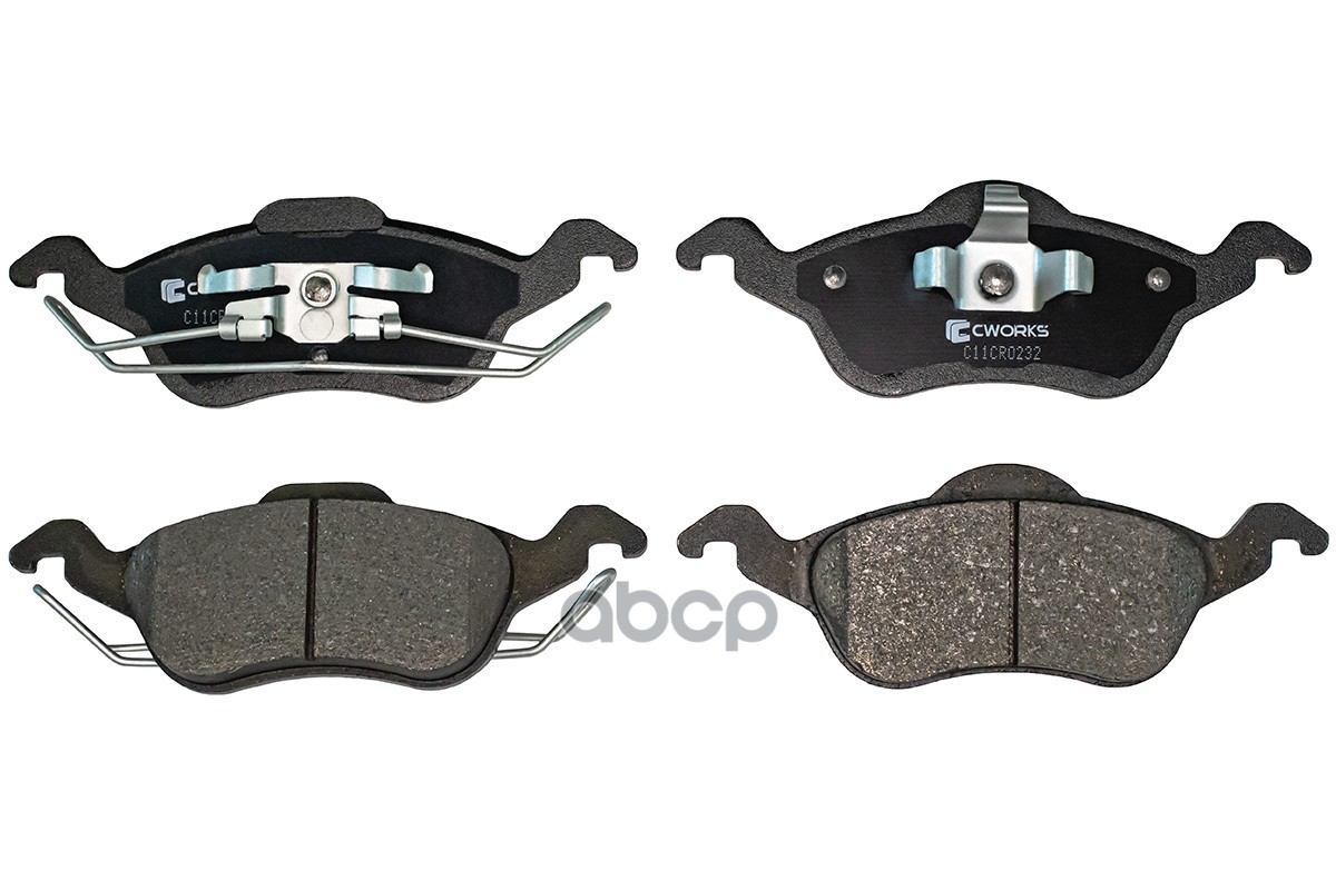 Тормозные колодки передние, Low Metallic C11CR0232 CWORKS арт. C11CR0232