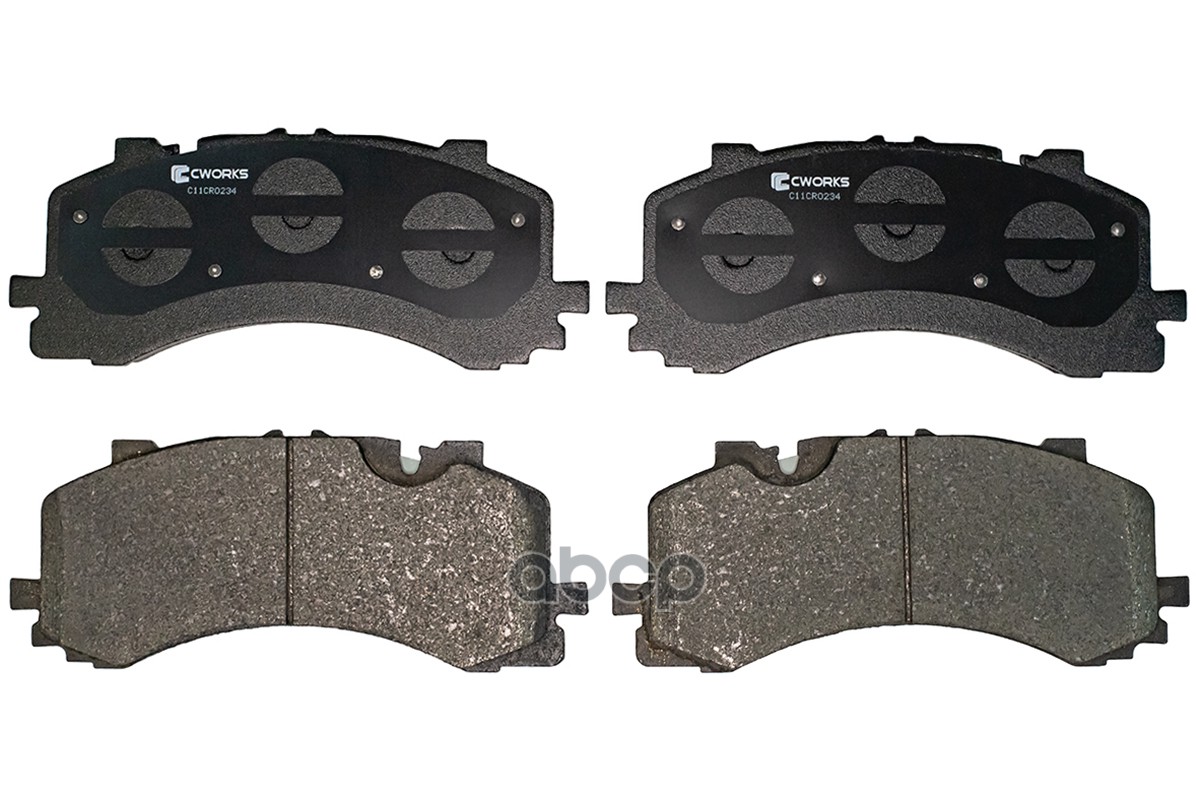 Колодки Тормозные Передние, Low Metallic, Vag CWORKS арт. C11CR0234